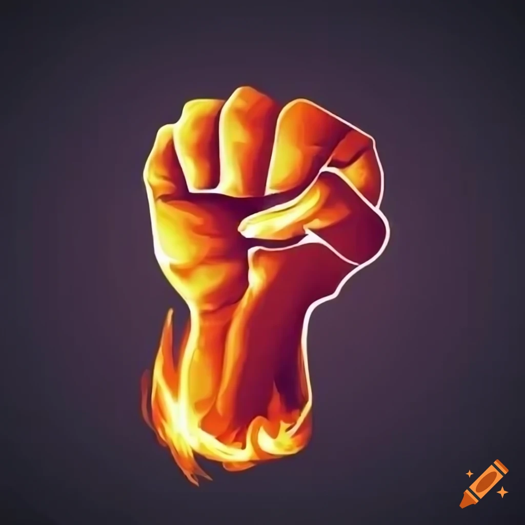 logo of a fire fist representing data analytics