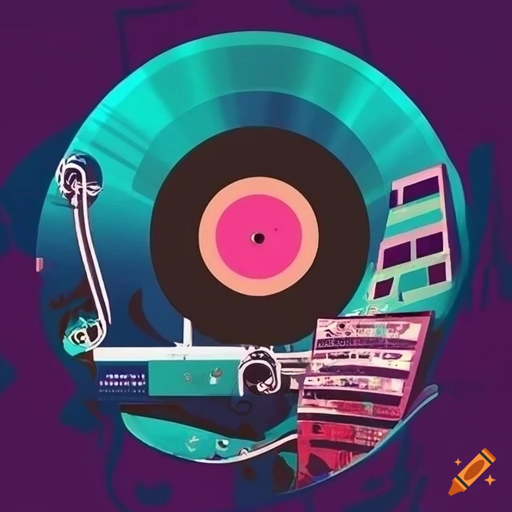 Design Of A Vibrant Music themed T shirt On Craiyon