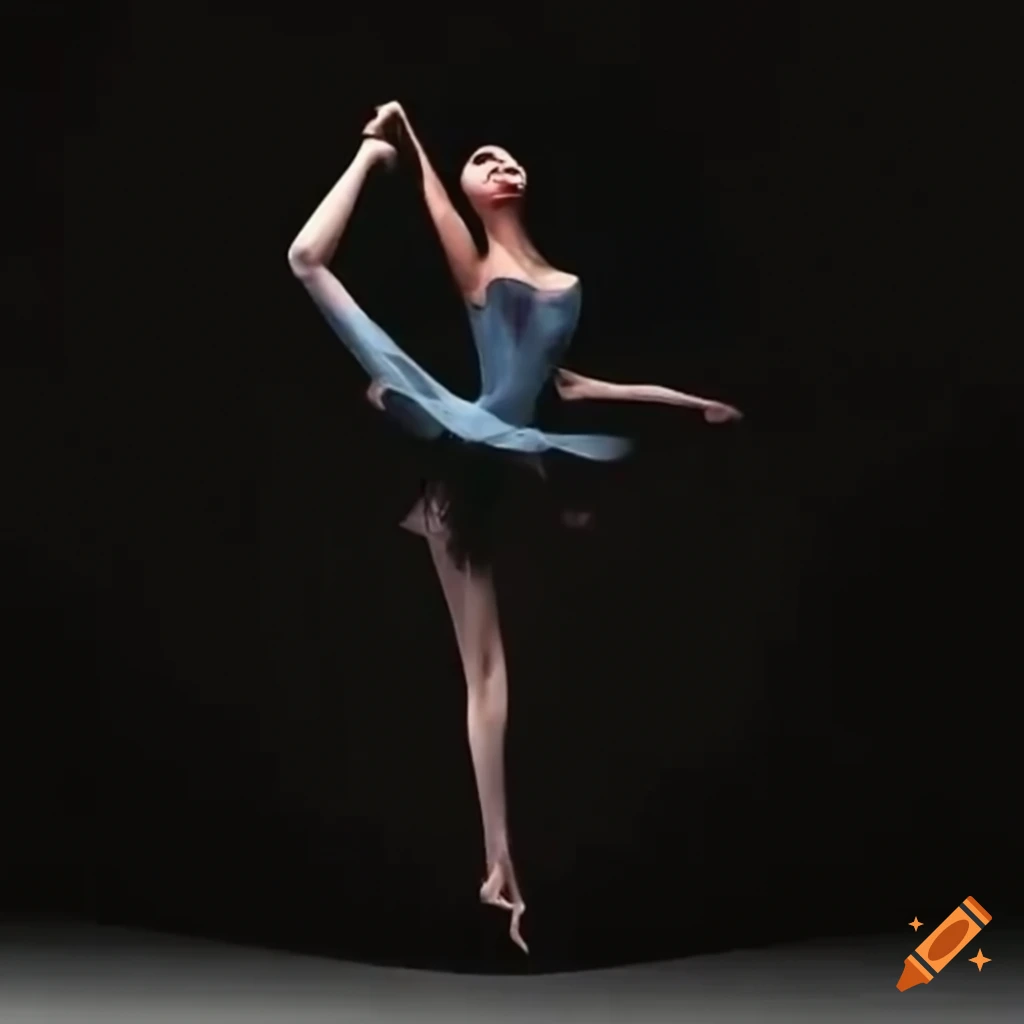pintura de uma bailarina no estilo de Picasso