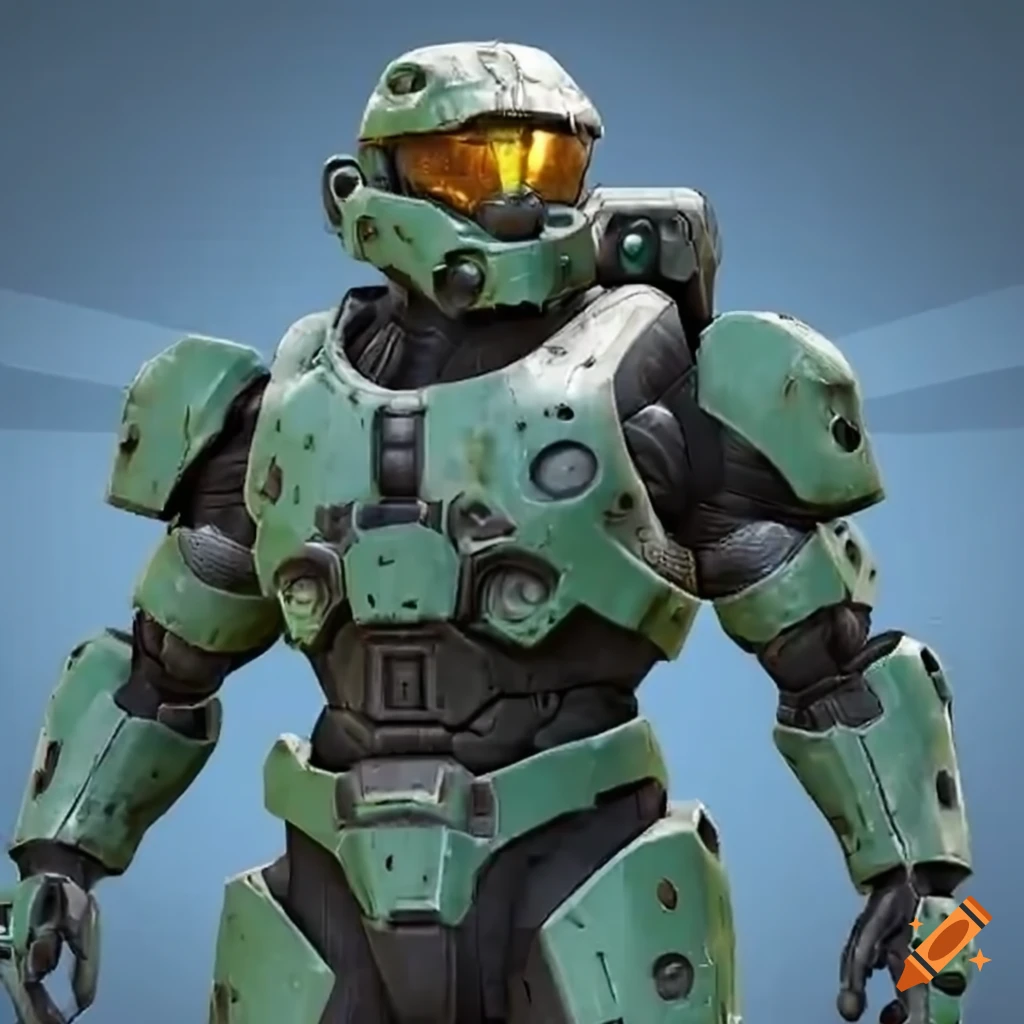 Fallout t-60 power armor in halo infinite
