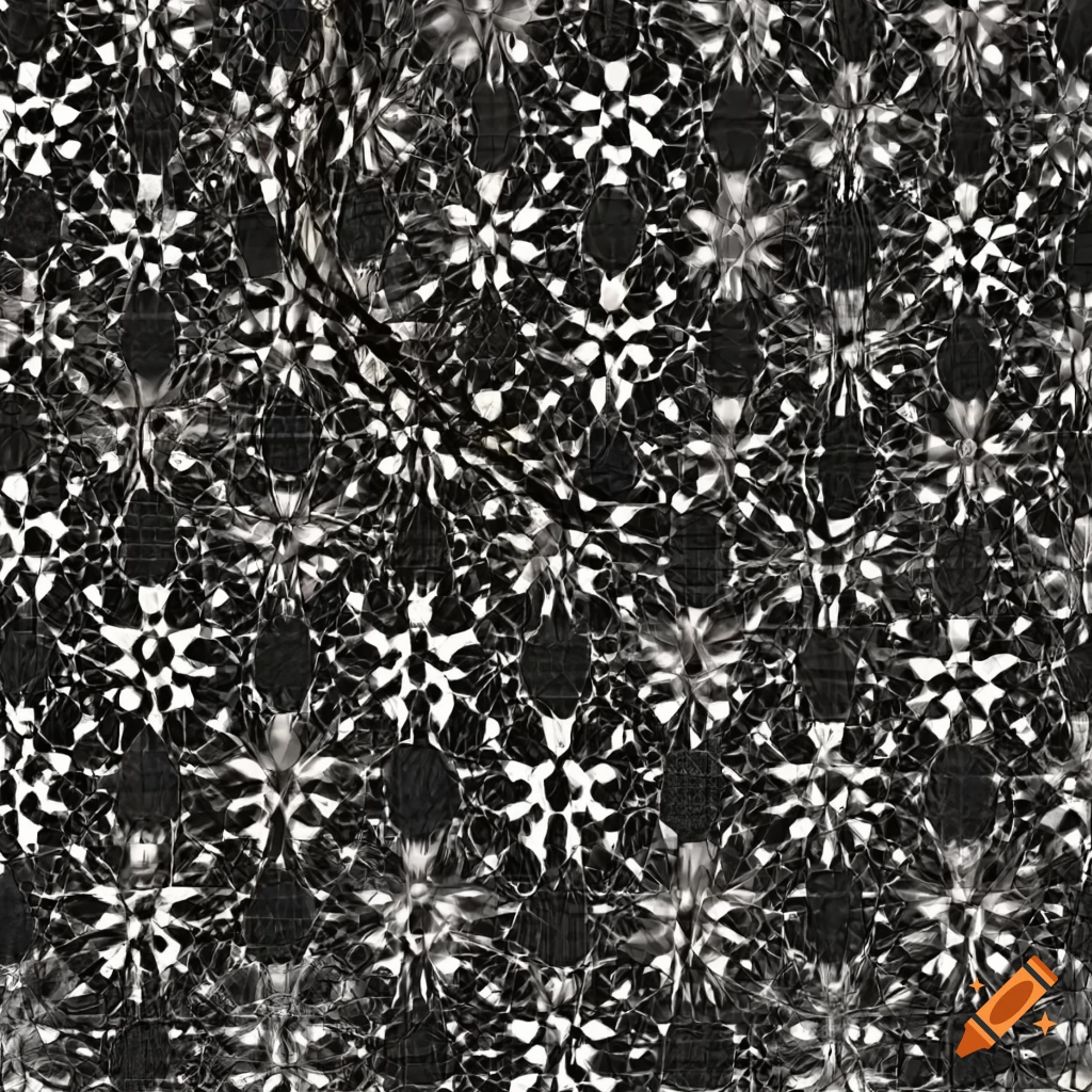 tessellated pattern of circles
