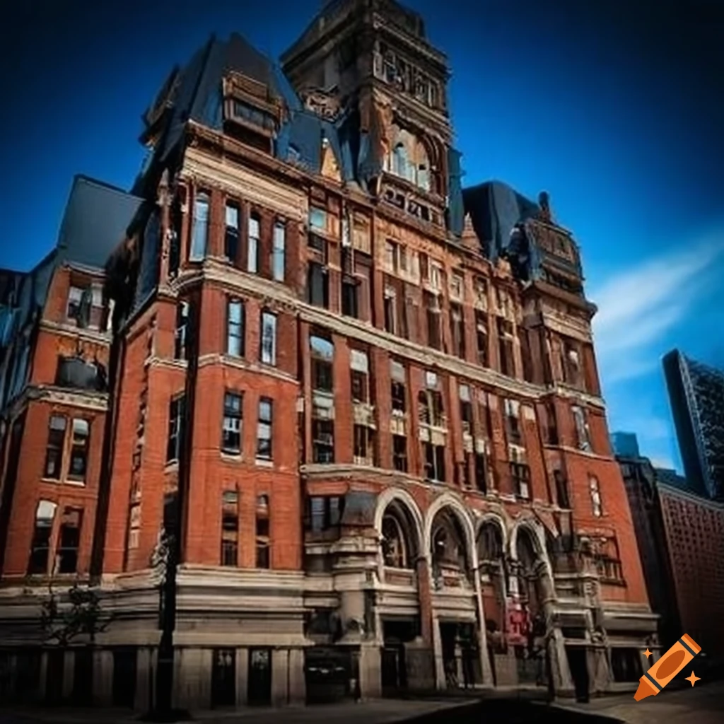 Wayne Headquarters in downtown Gotham City