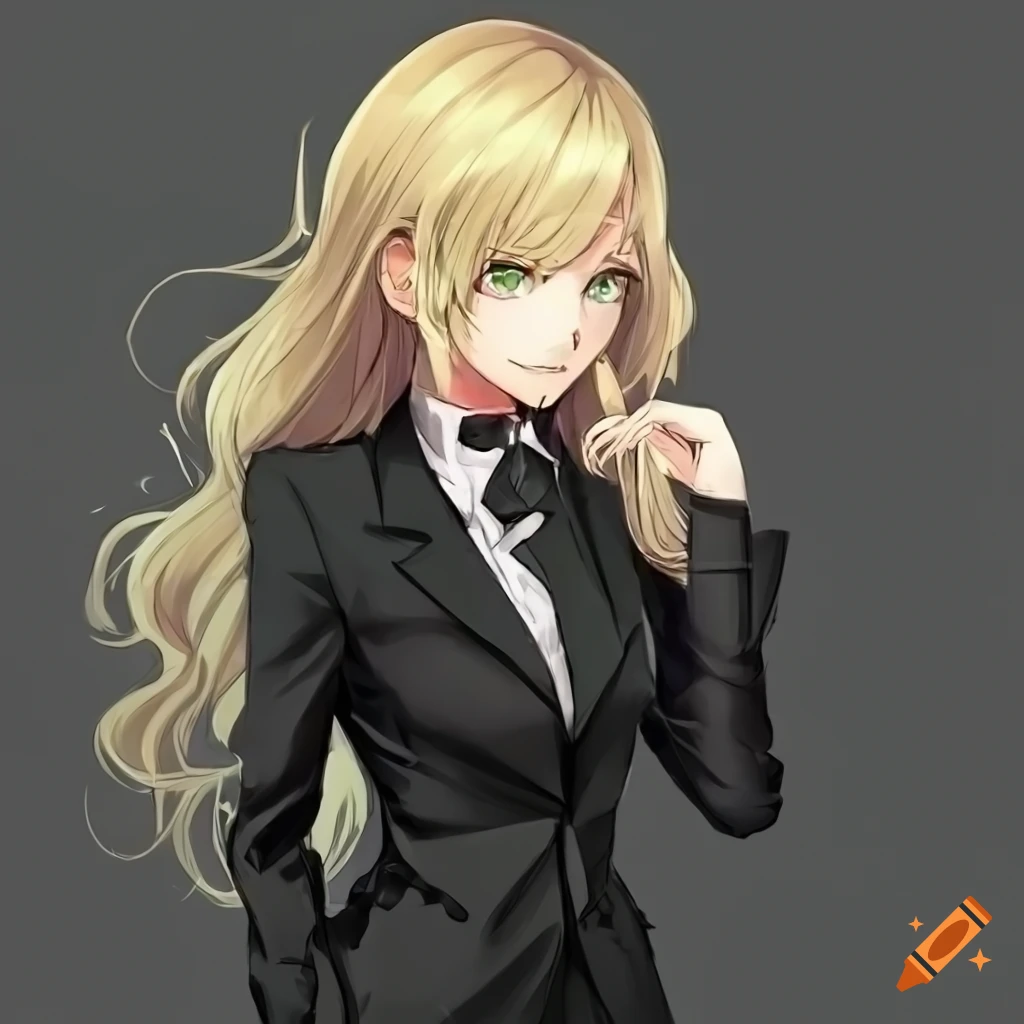 Anime Pop Heart — ☆ 【はねゆき】 「 Okita in suit. 」 ☆ ✓ republished...