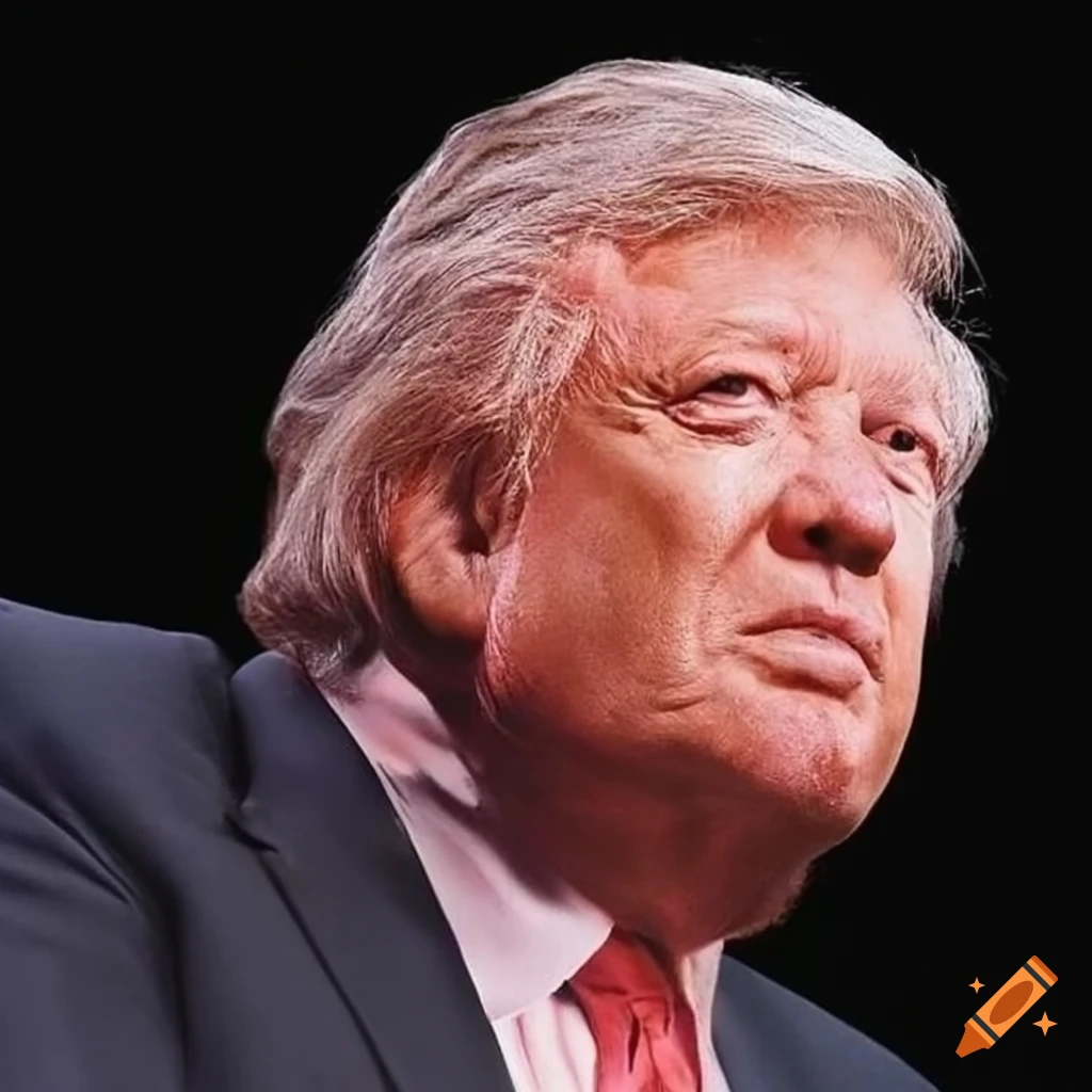 portrait of Donald Trump