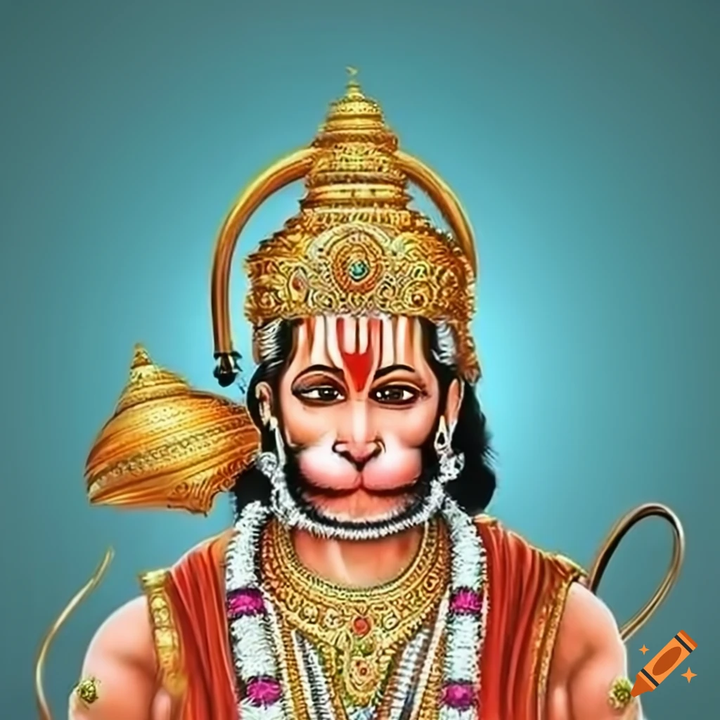 10R - Hanuman Logo Multicolor Mobile Skin
