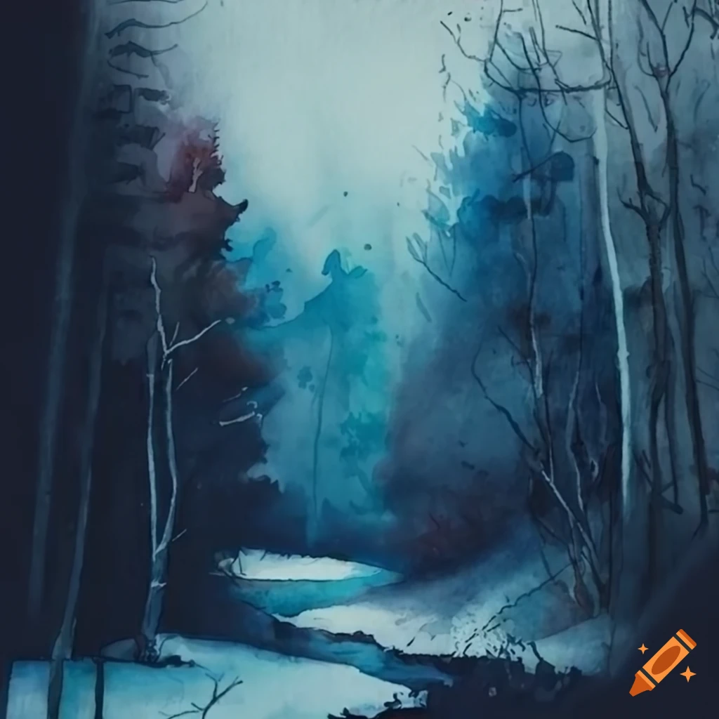 Watercolor Painting Of Snowy Landscape In Game the Long Dark On Craiyon watercolor-painting-of-snowy-landscape-in-game-the-long-dark-on-craiyon