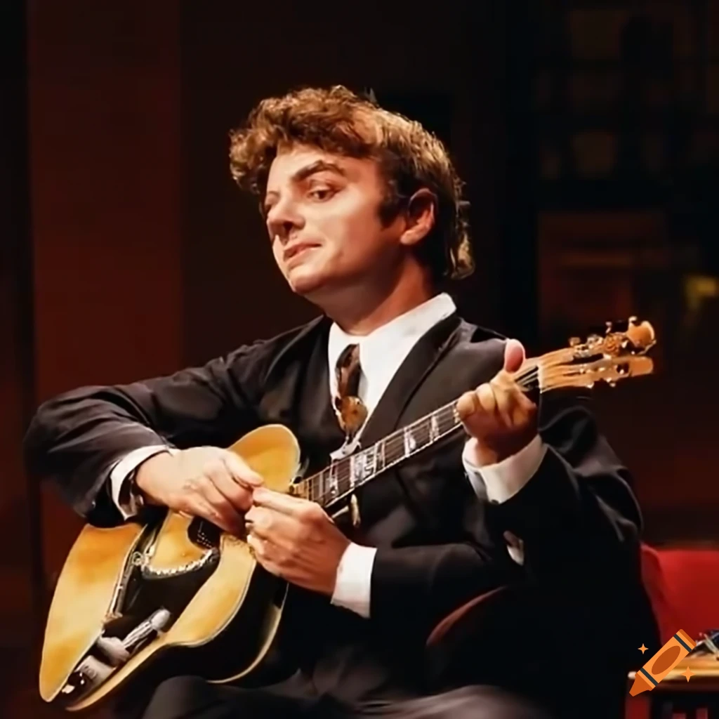 Italian late night television show with mafia theme on Craiyon