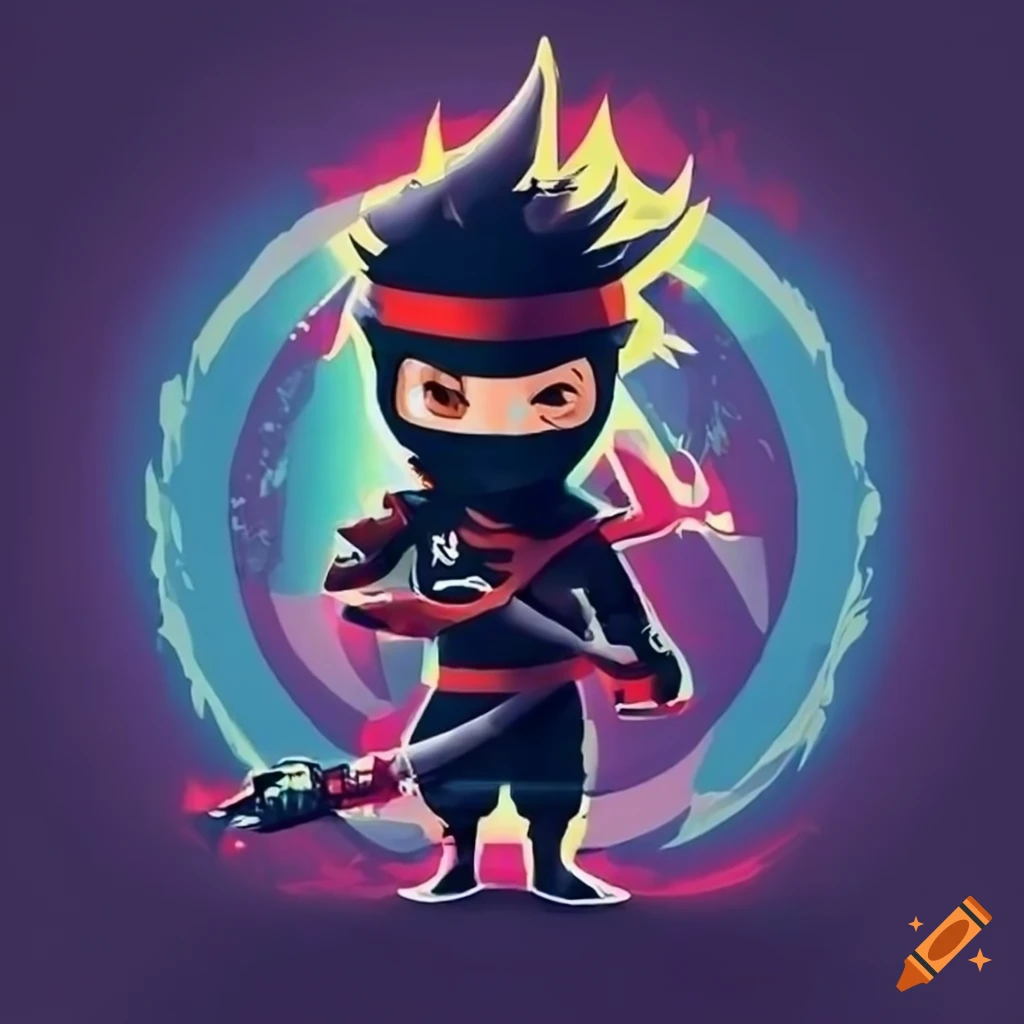gaming-ninja-t-shirt-design