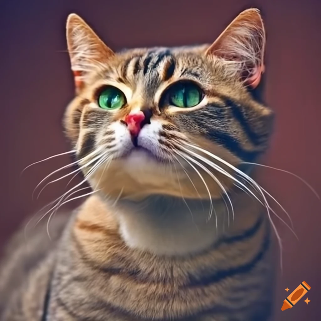 Picture of a cat on craiyon