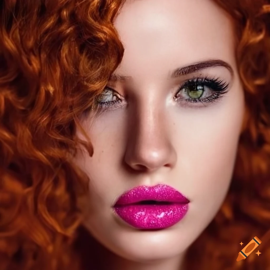 Portrait Of A Beautiful Woman With Curly Red Hair And Green Eyes On Craiyon portrait-of-a-beautiful-woman-with-curly-red-hair-and-green-eyes-on-craiyon