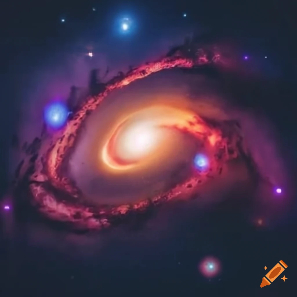 custom artwork of a galaxy