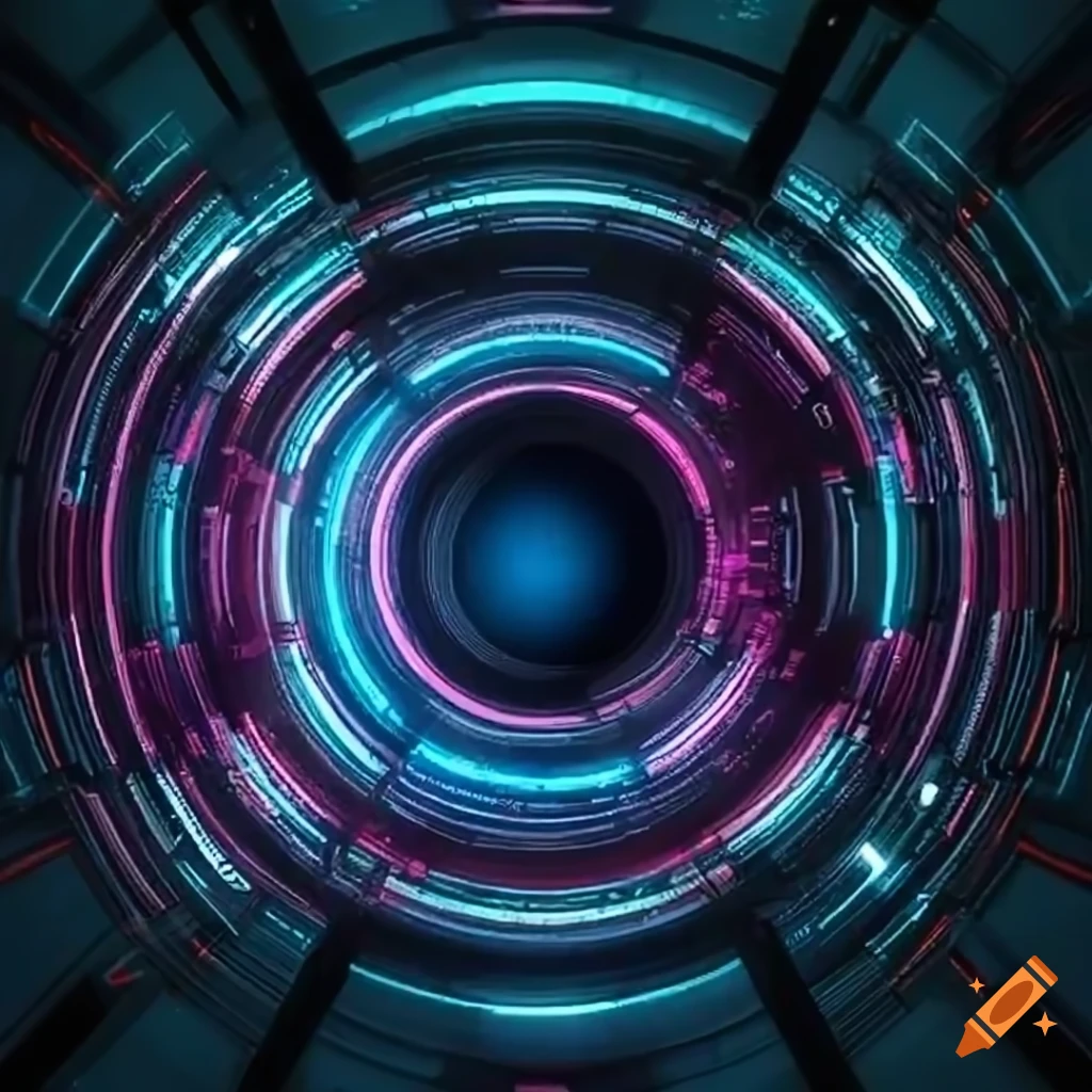 futuristic HUD UI text