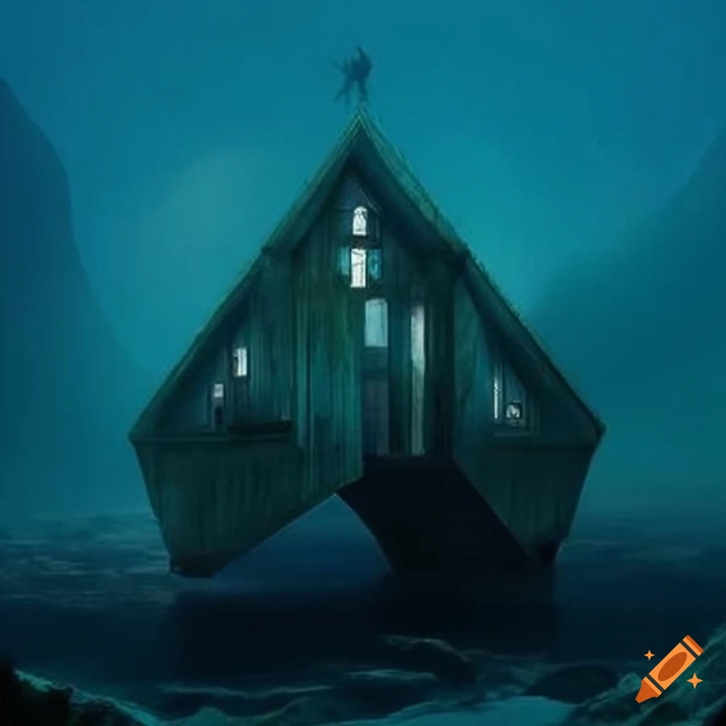 illusionary shipwreck cathedral-like architecture