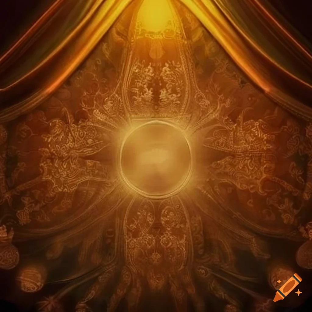 Italian silk with sunburst design
