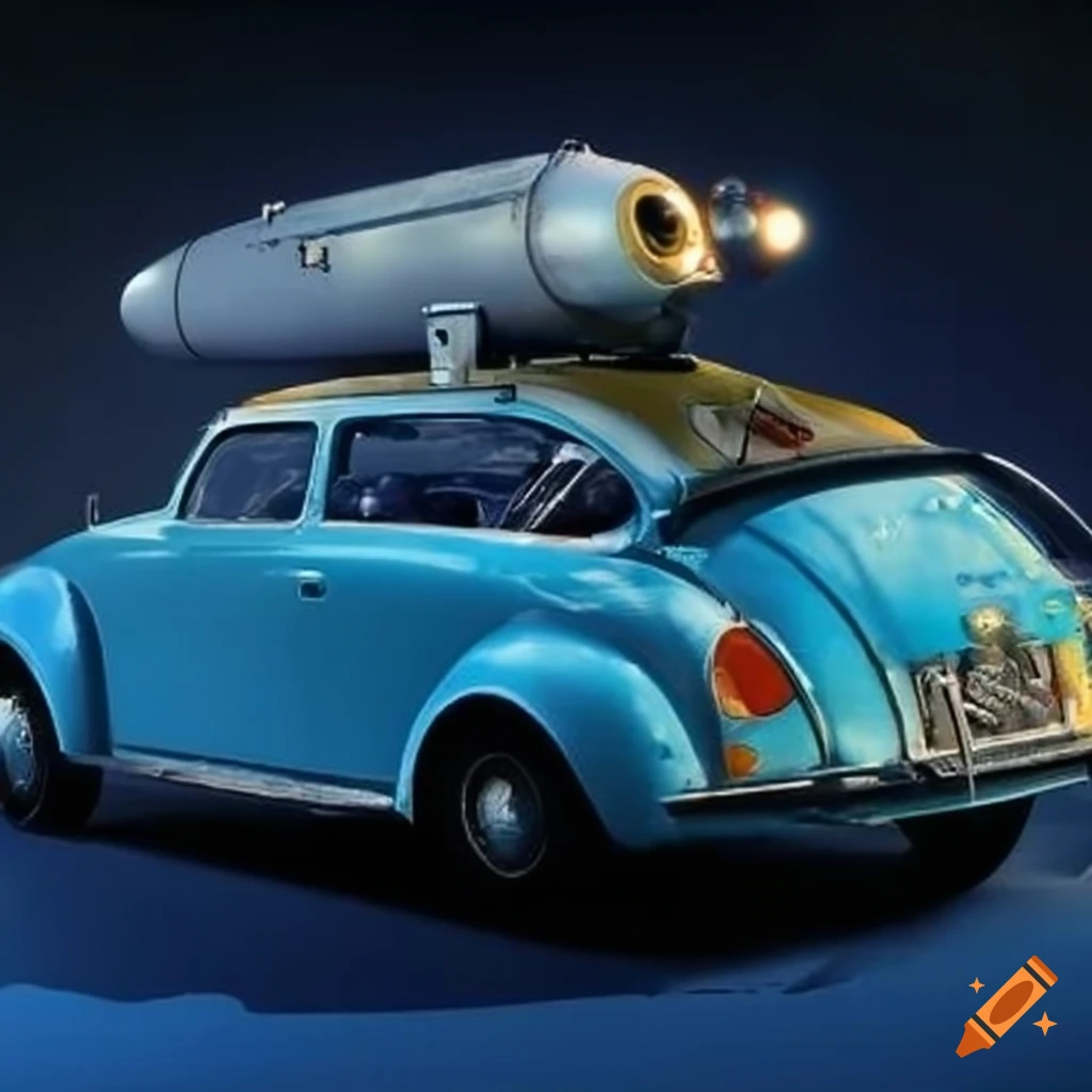 Volkswagen rocketship concept art