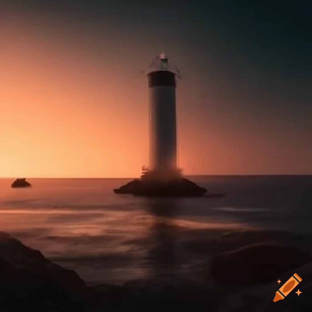 realistic depiction of an electric station on the Argentine coast