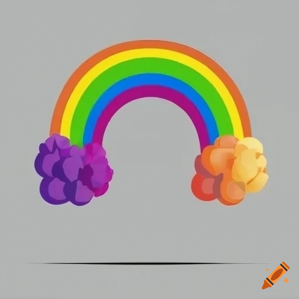 vibrant rainbow arch representing LGBTQ+ pride