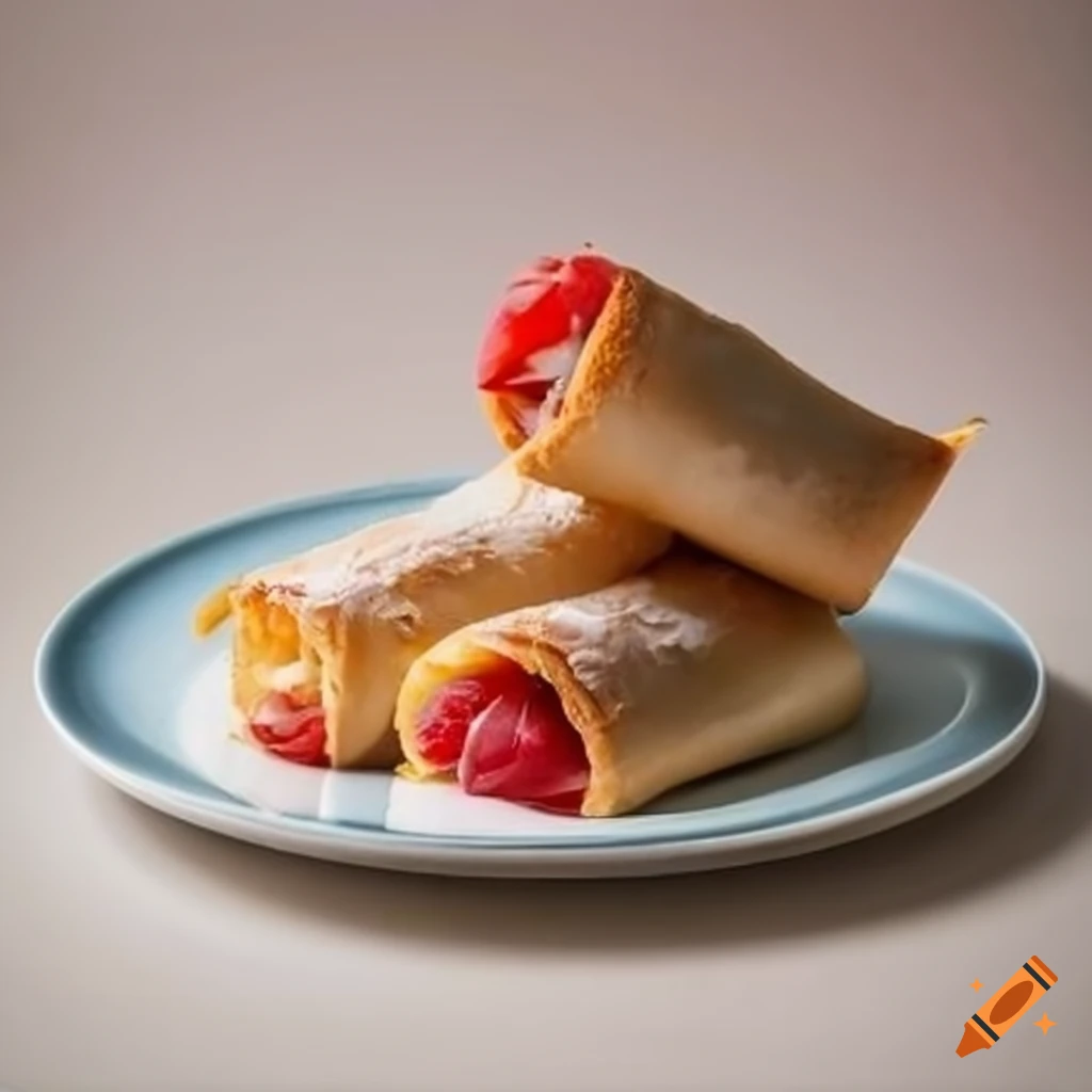 delicious pastry on a plate