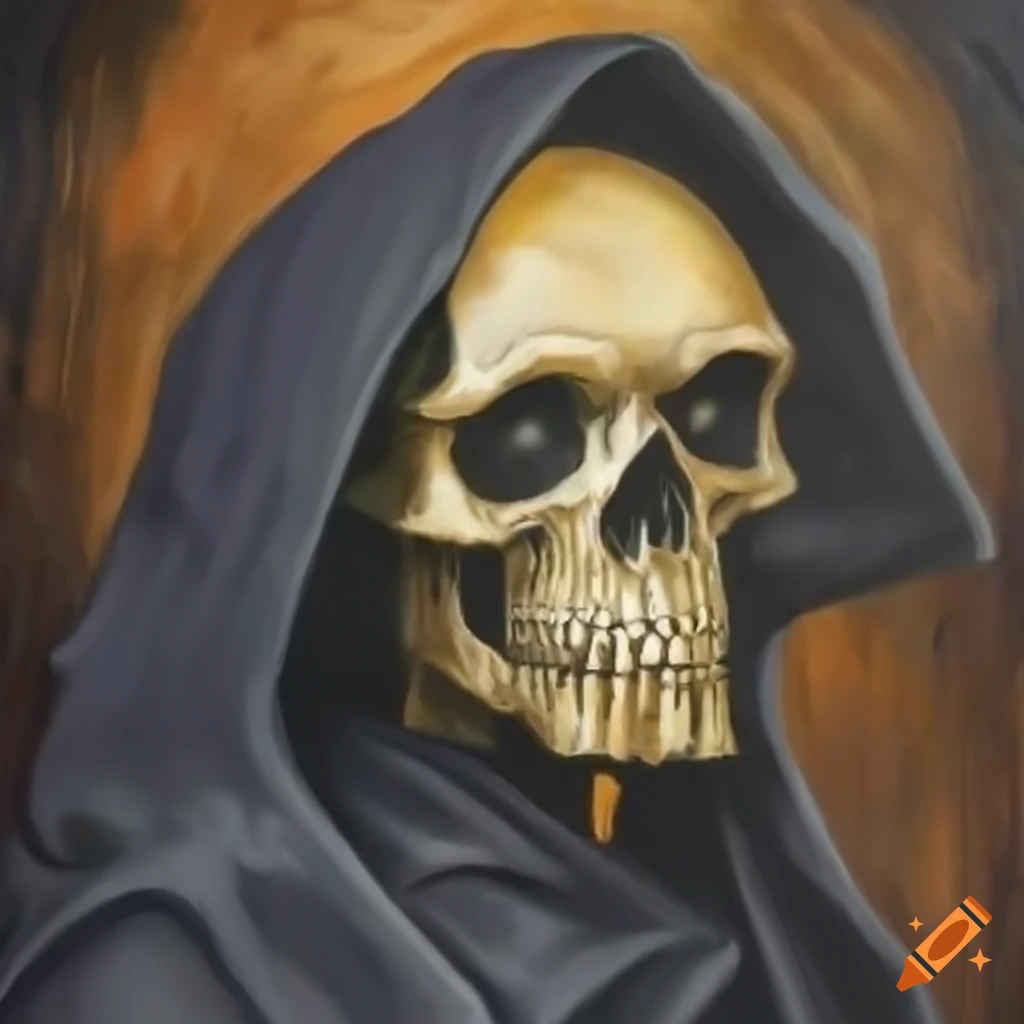 tactical grim reaper skull image