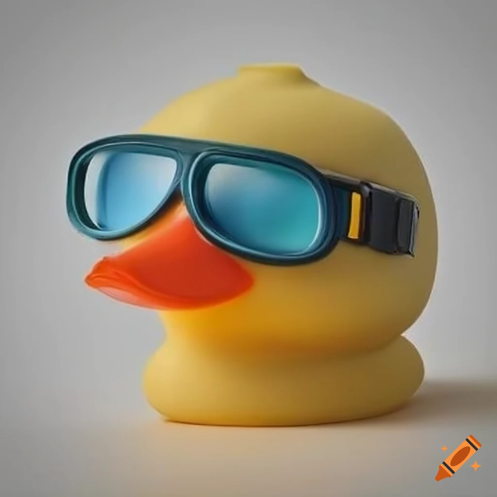 Avatar of a cute rubber duck with goggles on Craiyon