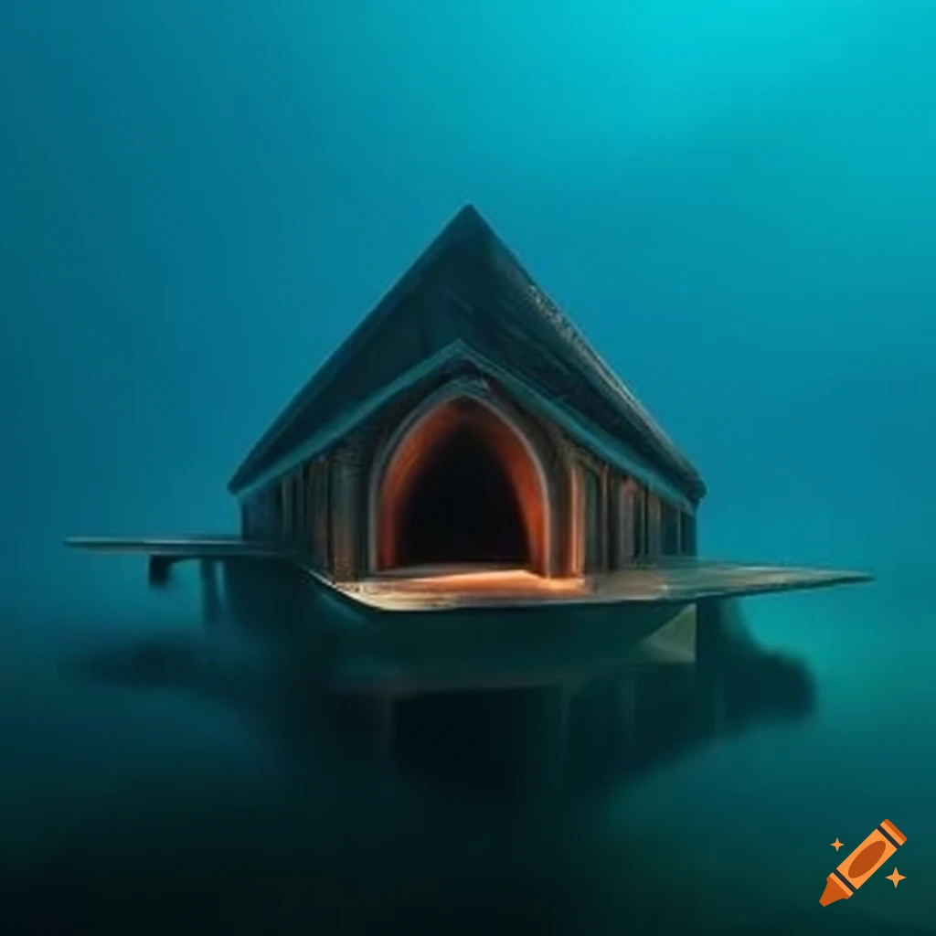 illusionary shipwreck cathedral-like architecture