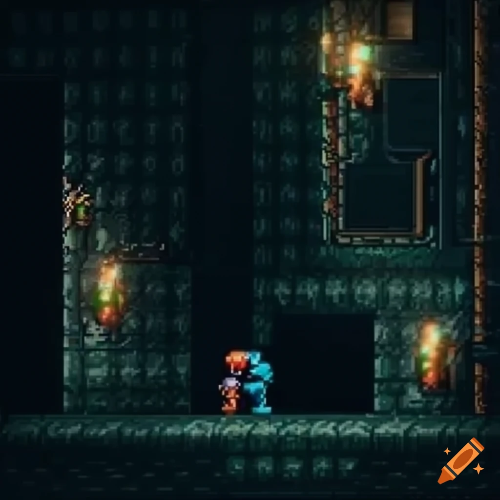 screenshot of a 2D sidescroller Metroid game