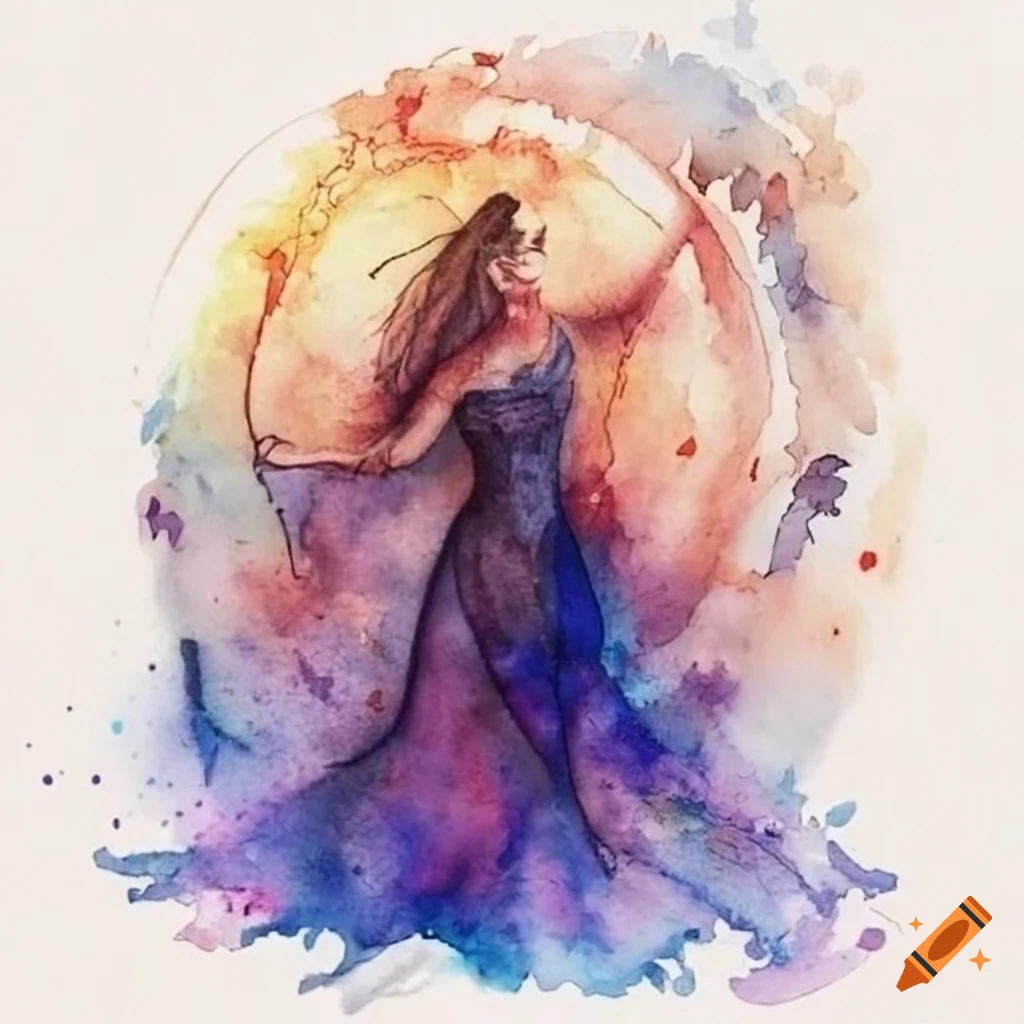 Poetic words on a black background on Craiyon