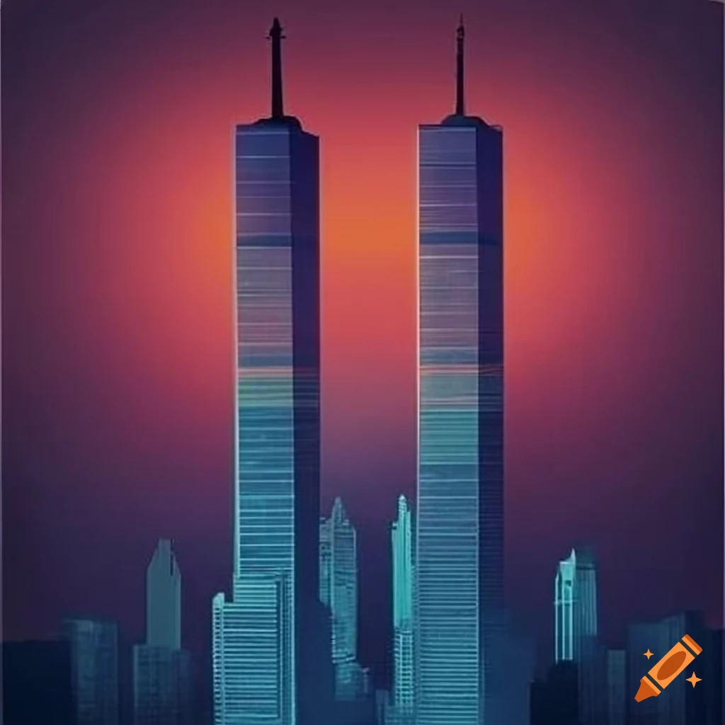 Poster Of Twin Towers