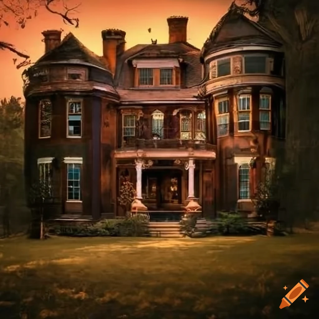 image of a ravenwood mansion