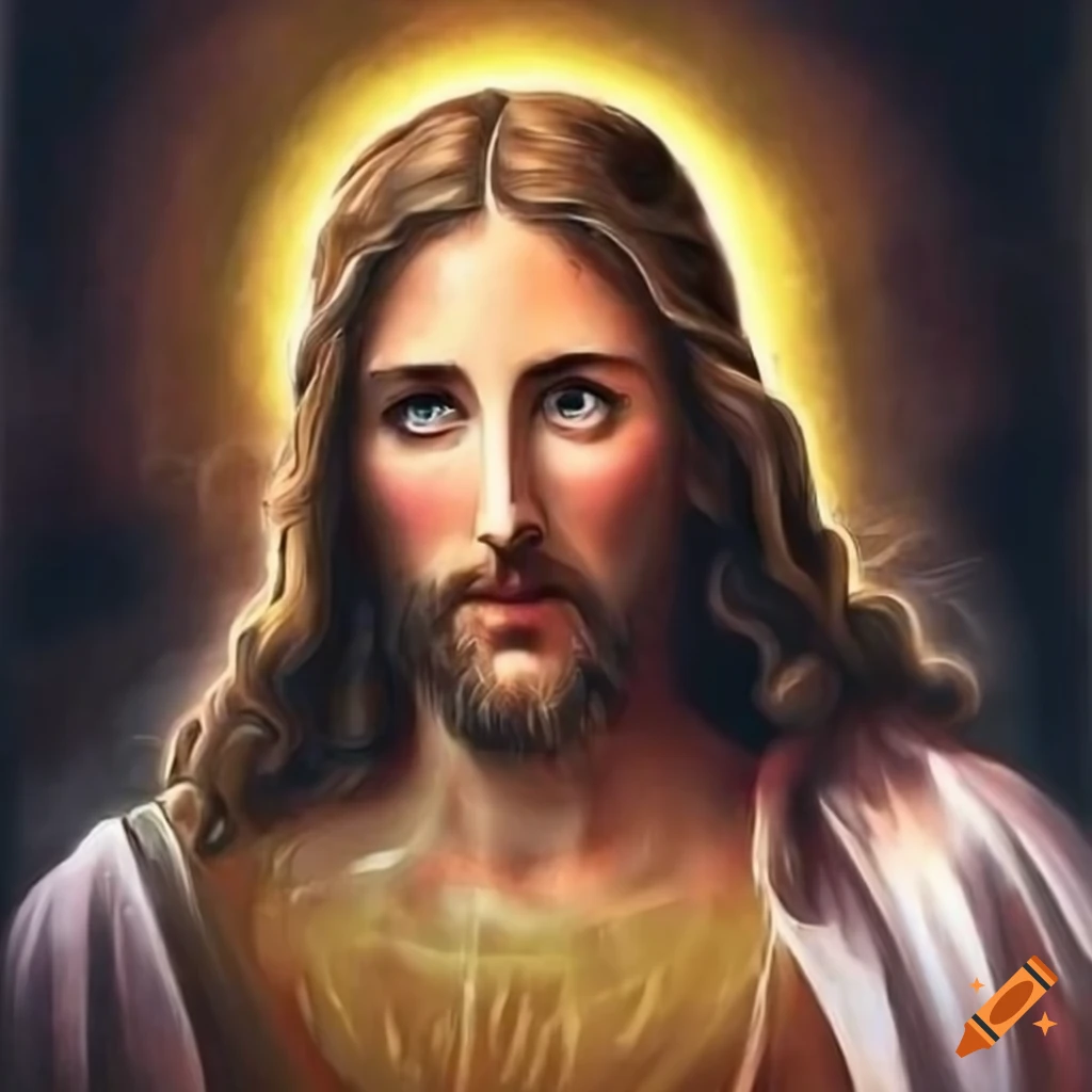 Beautiful art depicting jesus on Craiyon