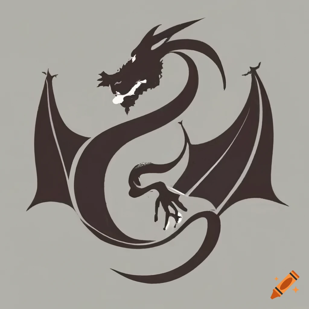 Crest with a dragon design