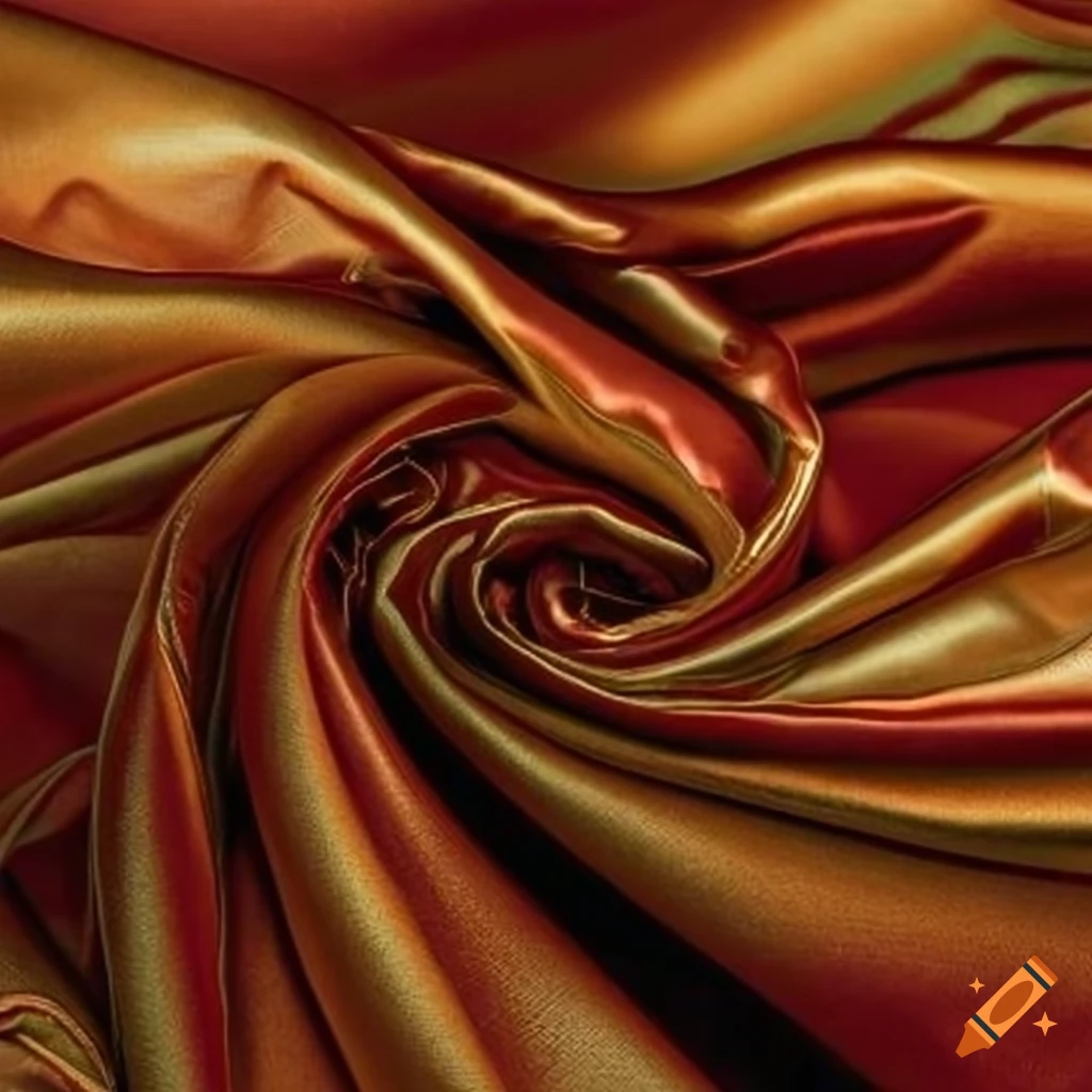 Italian silk with sunburst design