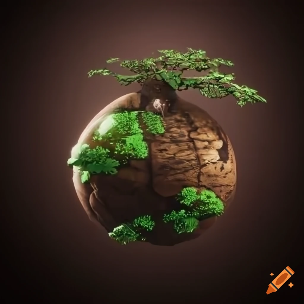 bonsai baobab tree in a terrarium