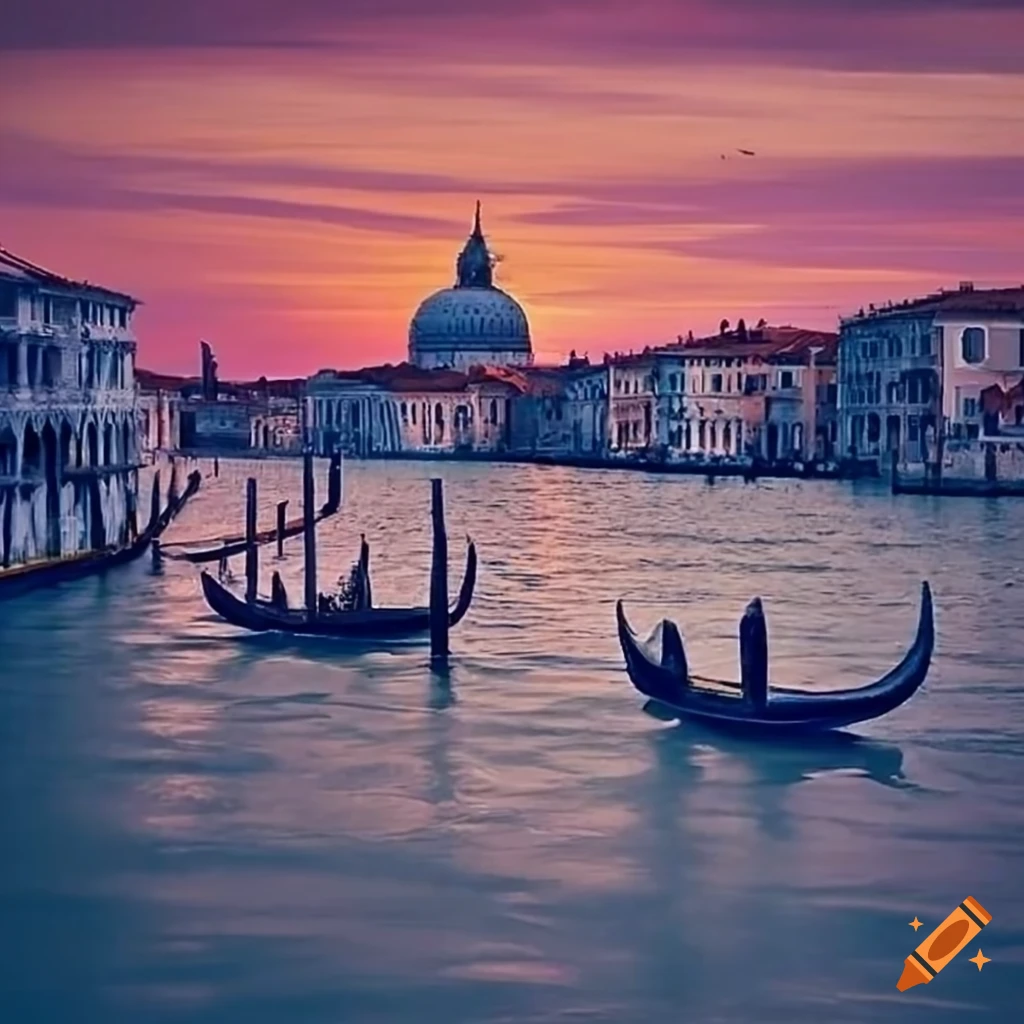 Venice cityscape on Craiyon