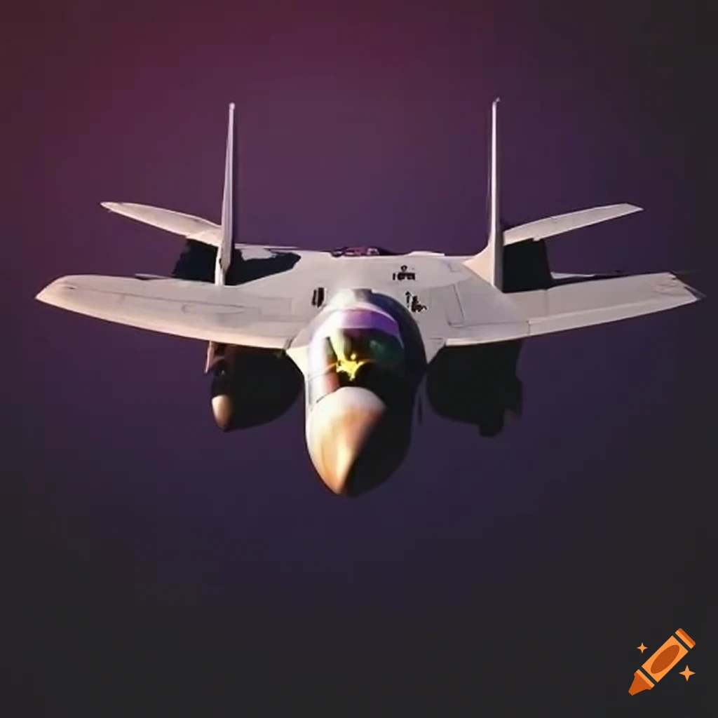 Boeing fighter jet in action