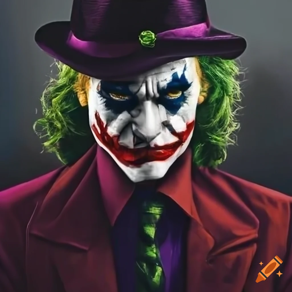 joker with a hat