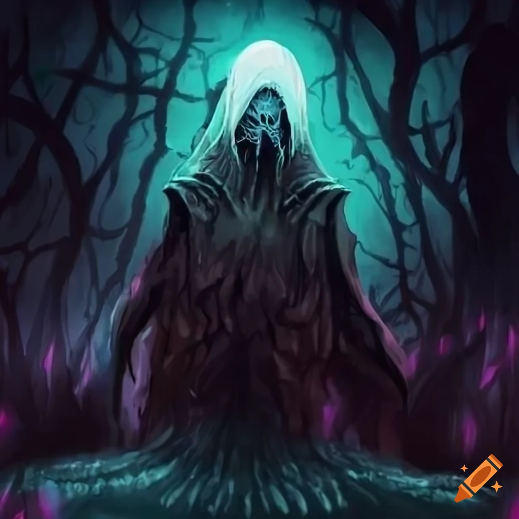 dark and mysterious artwork of eldritch horror