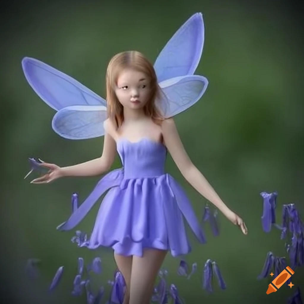 art of a fairy named Bluebell