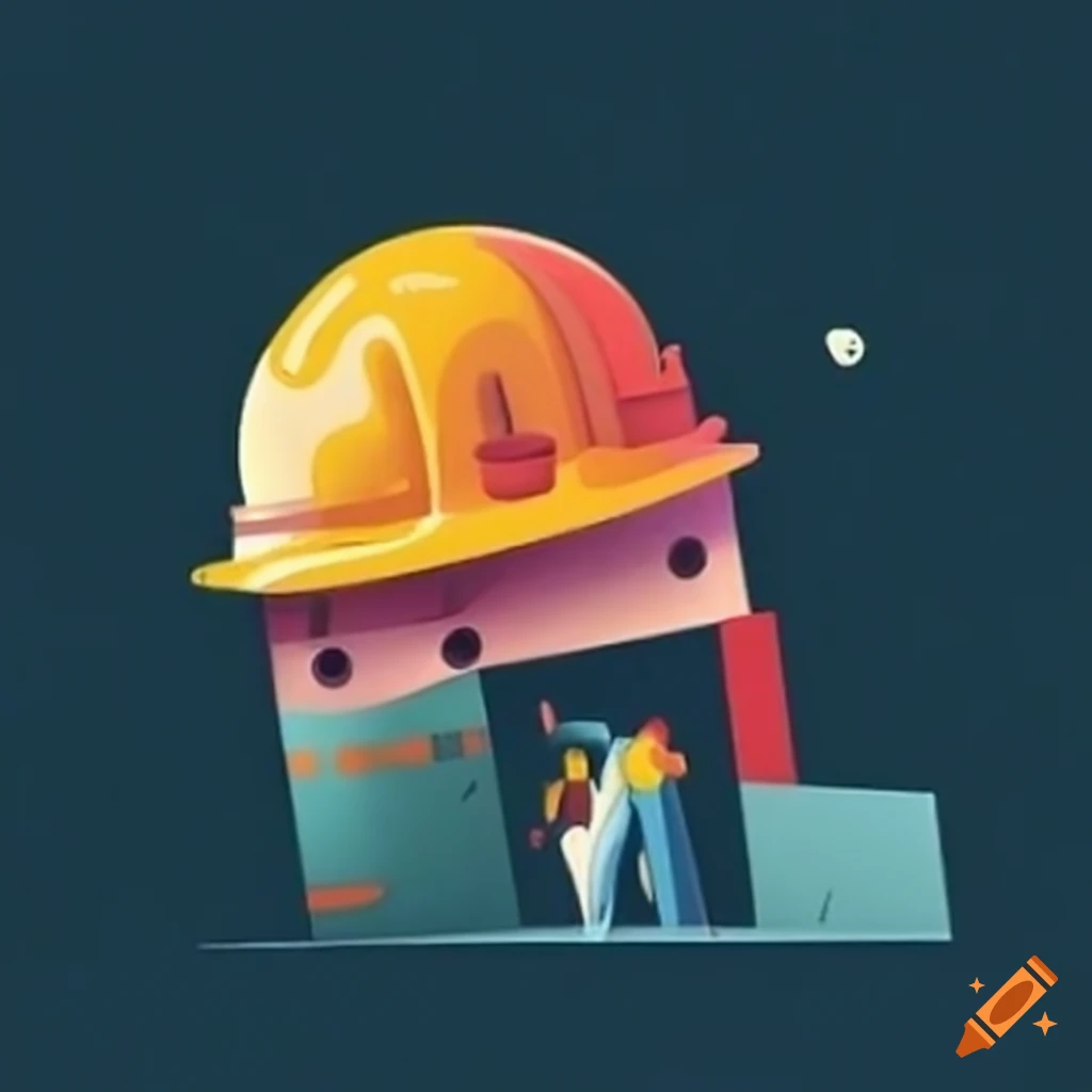 Design and construction concept on Craiyon