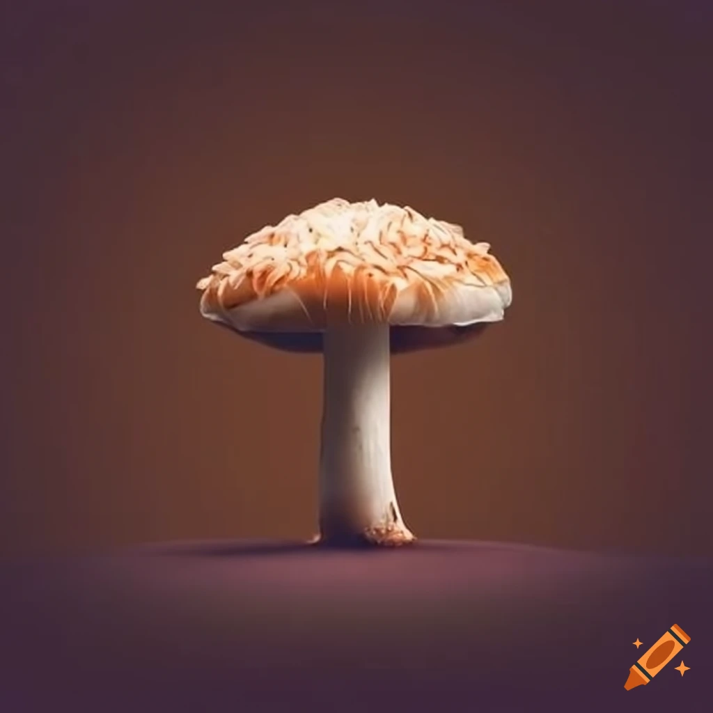 rice shaped like a mushroom