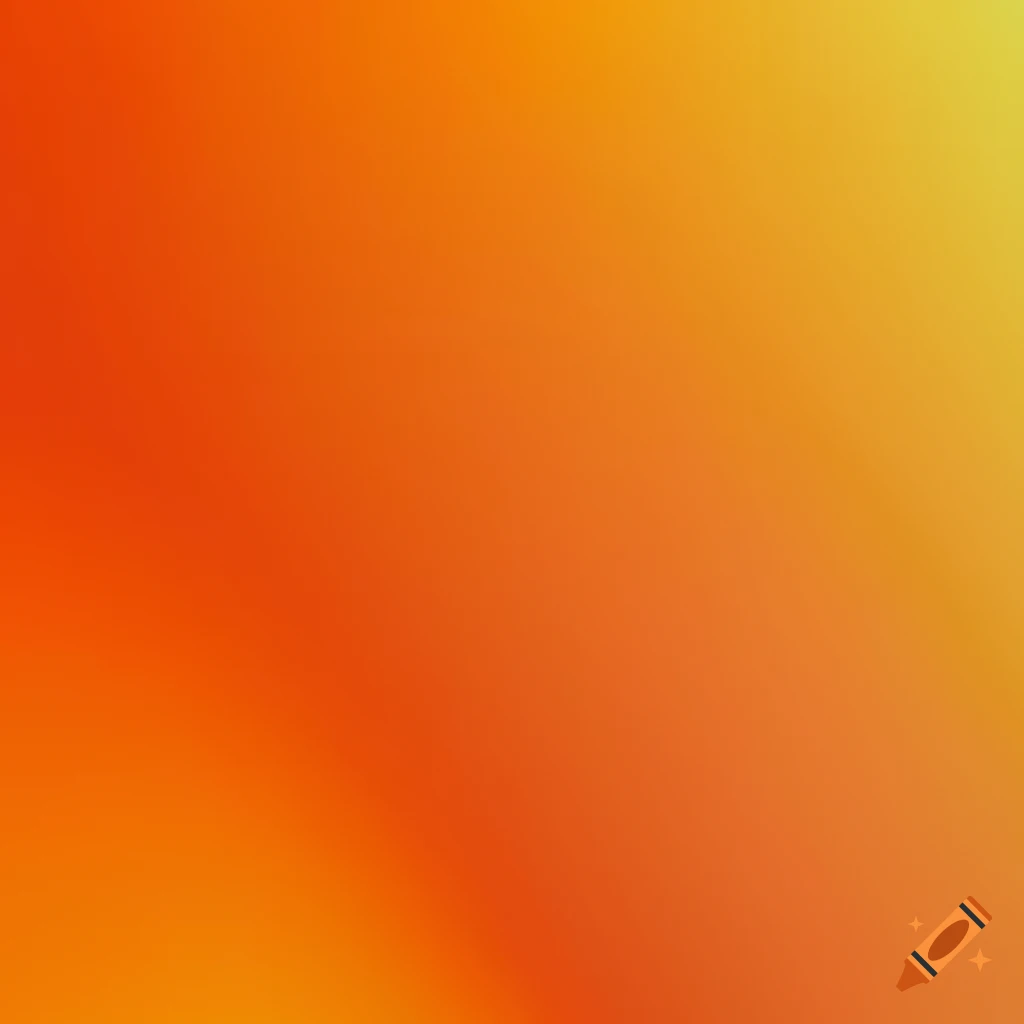 Orange gradient background on Craiyon
