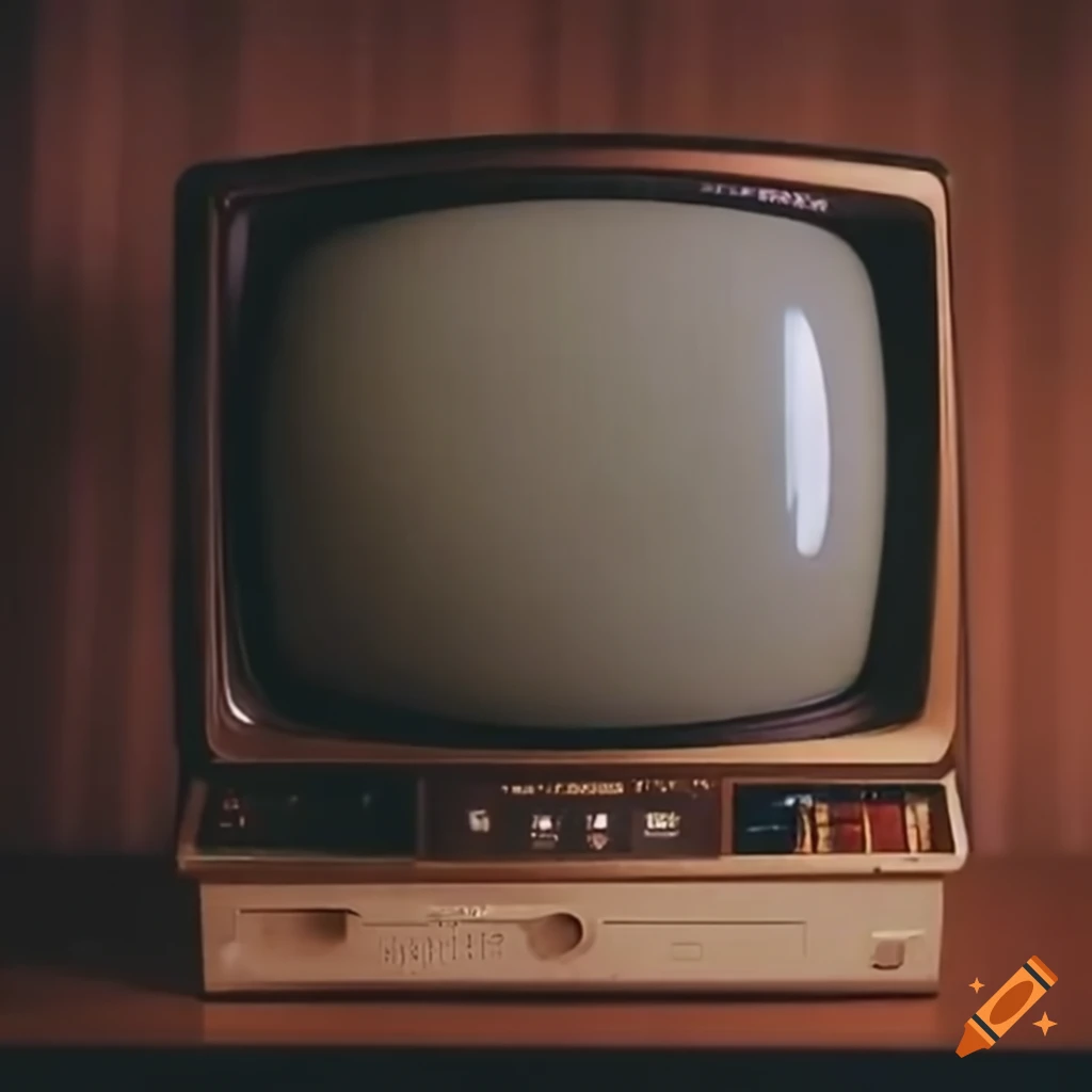 Close up Front View Of An Old Square screen Tv On Craiyon close-up-front-view-of-an-old-square-screen-tv-on-craiyon