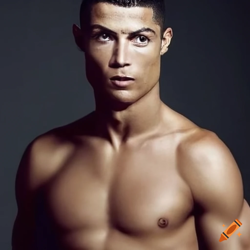 Soccer player cristiano ronaldo on Craiyon