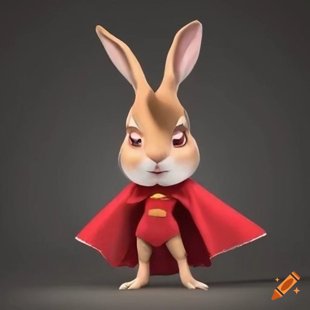 superhero-rabbit-with-cape-on-craiyon