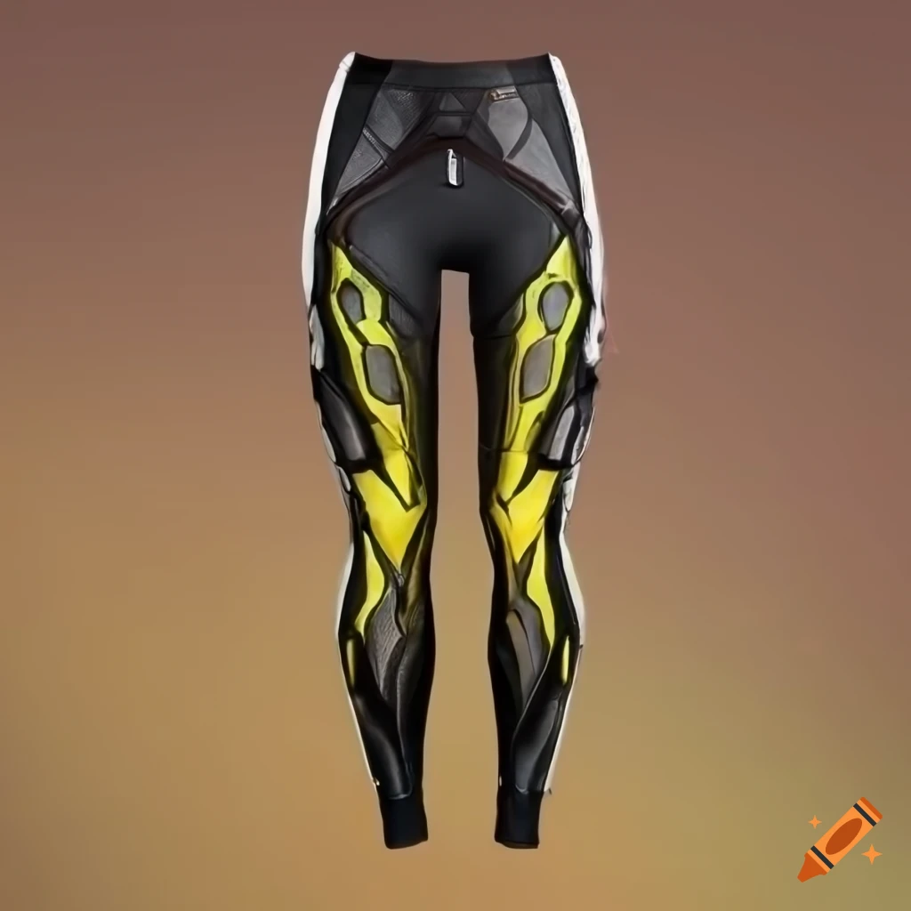 Stylish leggings in a vibrant and unique pattern on Craiyon