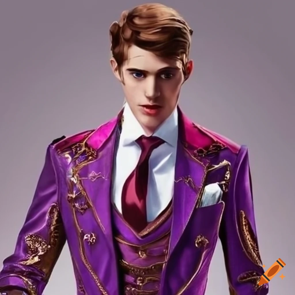 Elegant prince suit on Craiyon