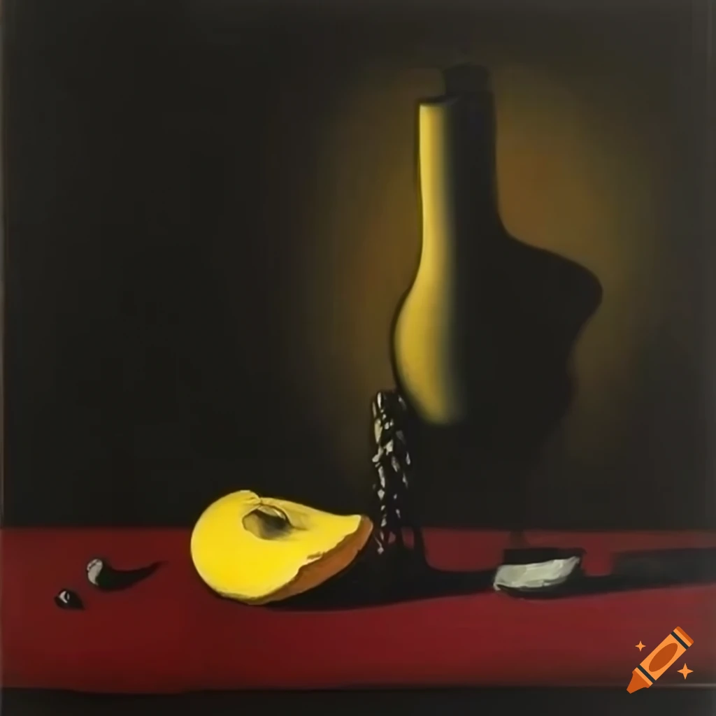 a-surrealistic-painting-with-dark-shadows-and-still-life-objects-on-craiyon