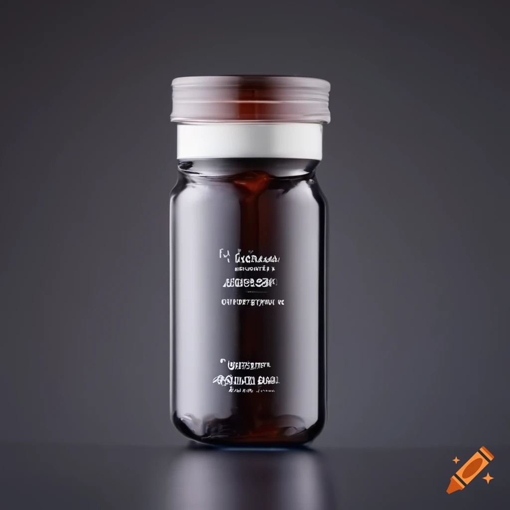 bottle of magnesium supplements
