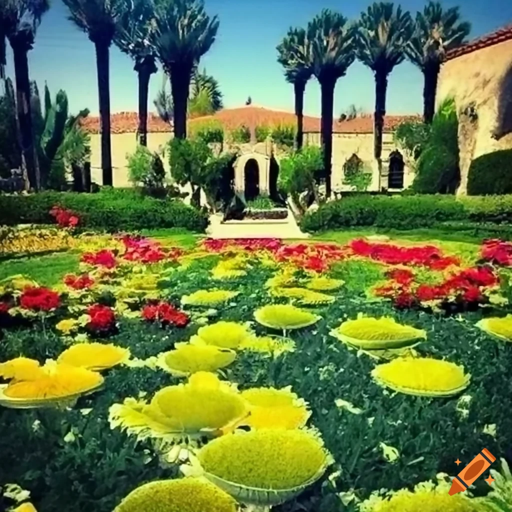 beautiful mansion with manicured front yard in Calabasas, CA