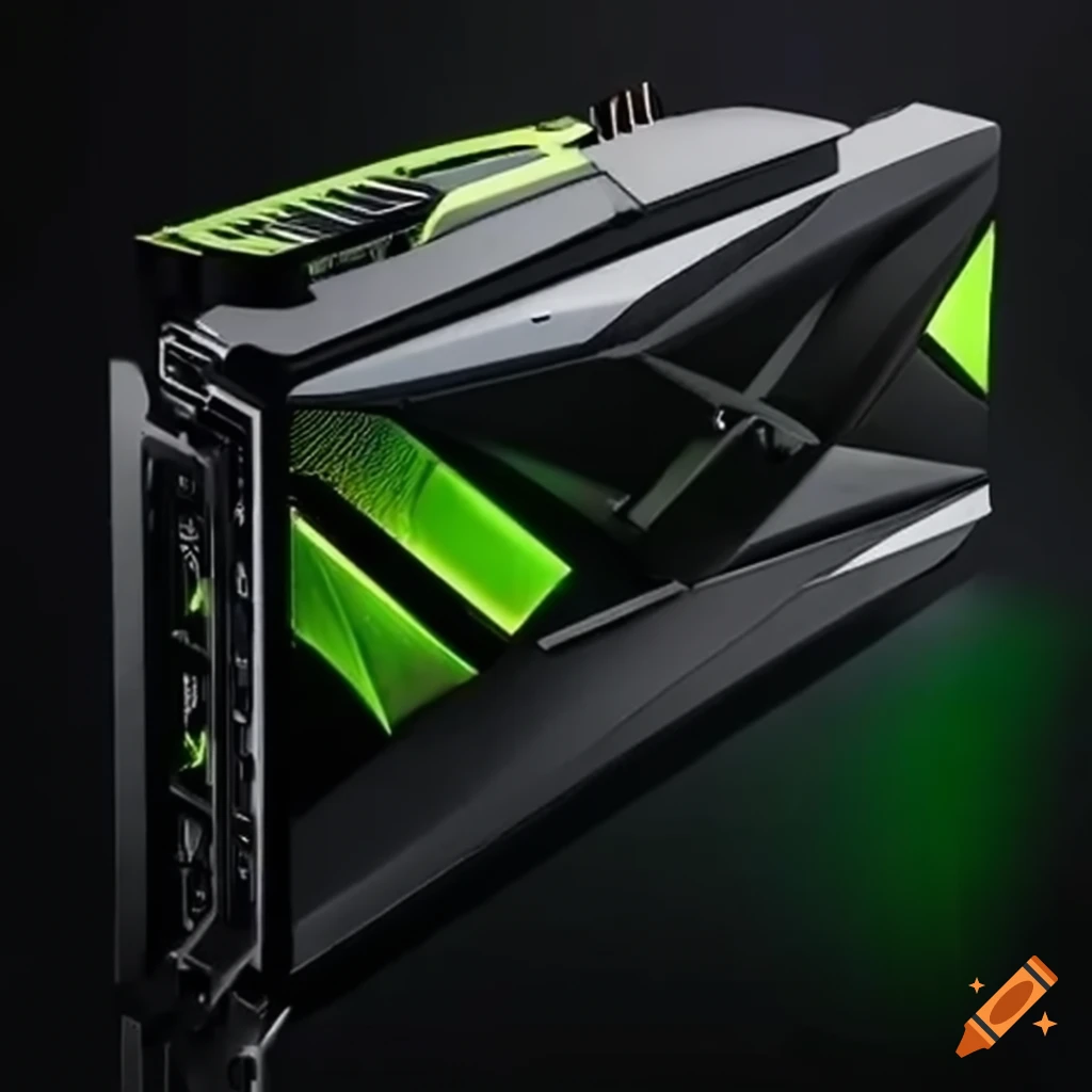 Black nvidia graphics card